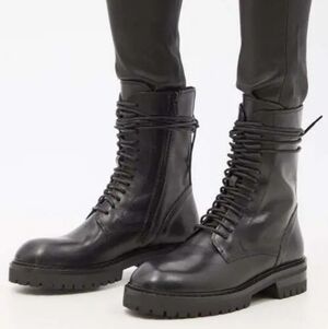 Ann Demeulemeester Alex Lace Up boots size 35 new floor model